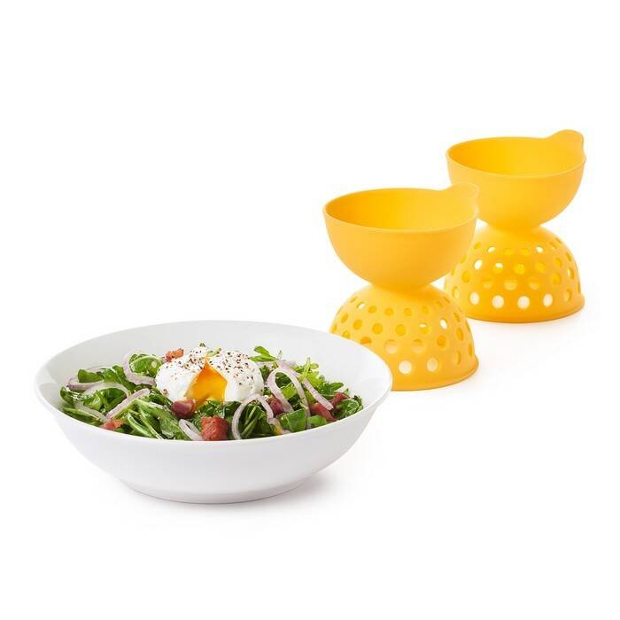 OXO - Zestaw silikonowy do jaj 2el. żółty Good Grips