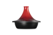 Le Creuset - Tagine żeliwo kamionka 31 cm wiśniowy