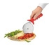 Kuchenprofi - krajacz do pizzy, 23 cm, czerwony Italia
