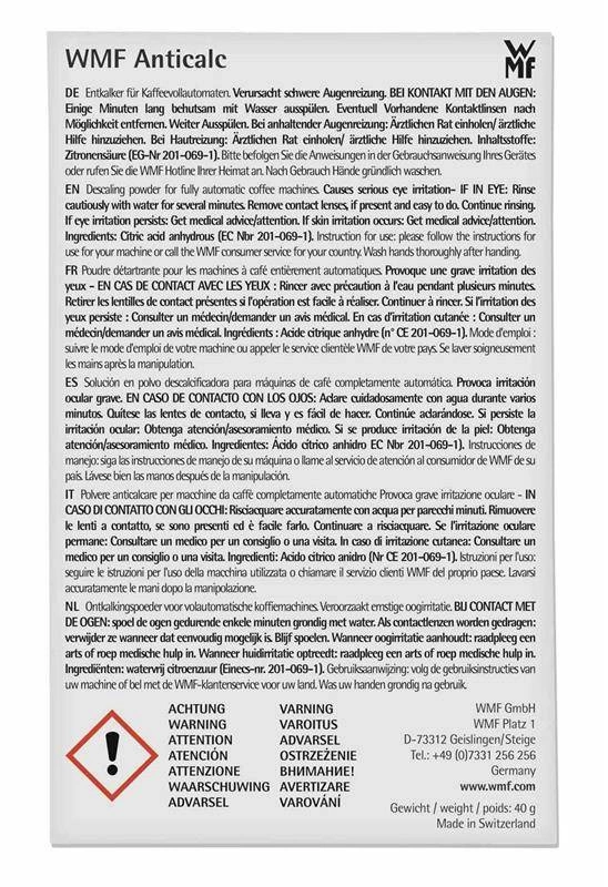 WMF - Odkamieniacz do ekspresów do kawy