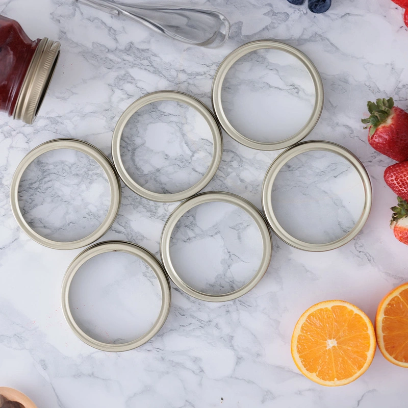 Kilner - Nakrętki do słoików z szerokim otworem WIDE MOUTH 6 szt.