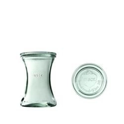 WECK - Słoik Glas 370 ml z pokrywą - 6 szt