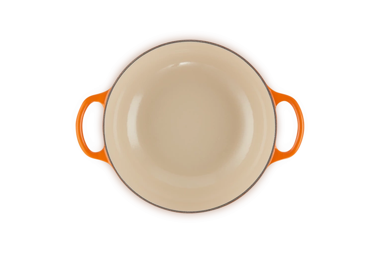Le Creuset - garnek żeliwny do gulaszu 2,2 l 22 cm płomienny