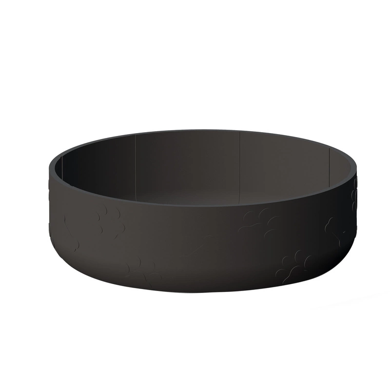 Asobu - Butelka z miską dla psa TRITAN BLACK, 1,5L