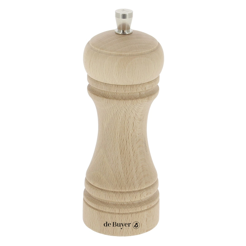 de Buyer - JAVA Młynek do soli 14 cm naturalny