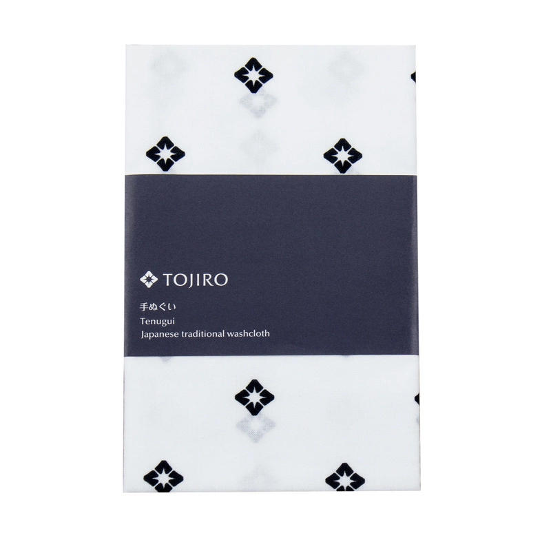 Tojiro - Tenugui White Tradycyjna ścierka 86 x 35 cm