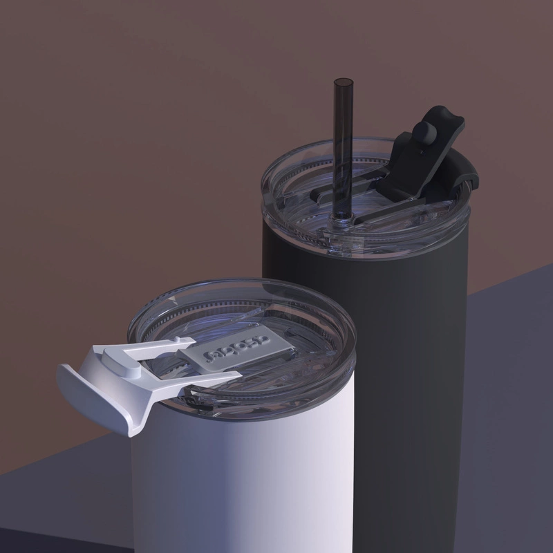 Asobu - Kubek termiczny AQUALINA WHITE, 600ml