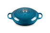 Le Creuset - garnek gourmet profesjonalny 30 cm 3,5 l deep teal