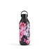 Chilly's Bottles - Butelka termiczna Chilly's | 500ml | Czarna z kwiatami