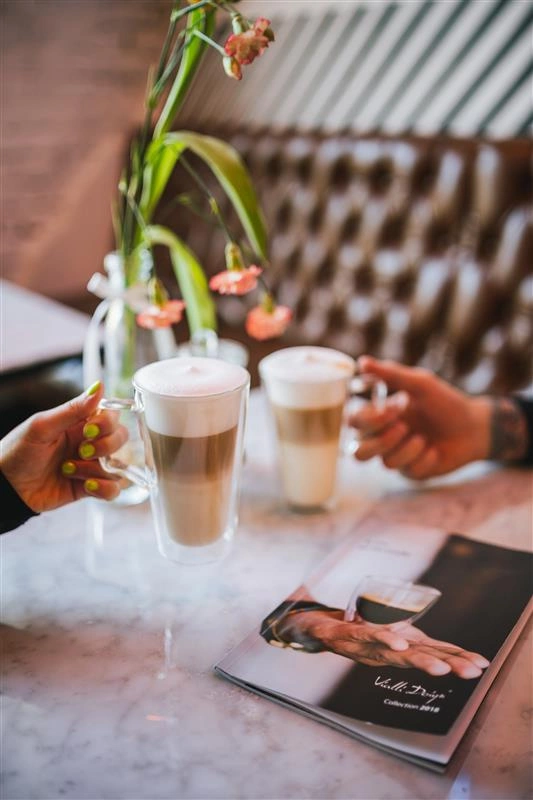 Vialli Design - Komplet 2 szklanek do latte 350ml Diva