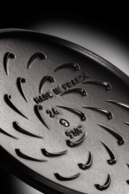 Staub - głęboka patelnia żeliwna Chistera czarna 28 cm