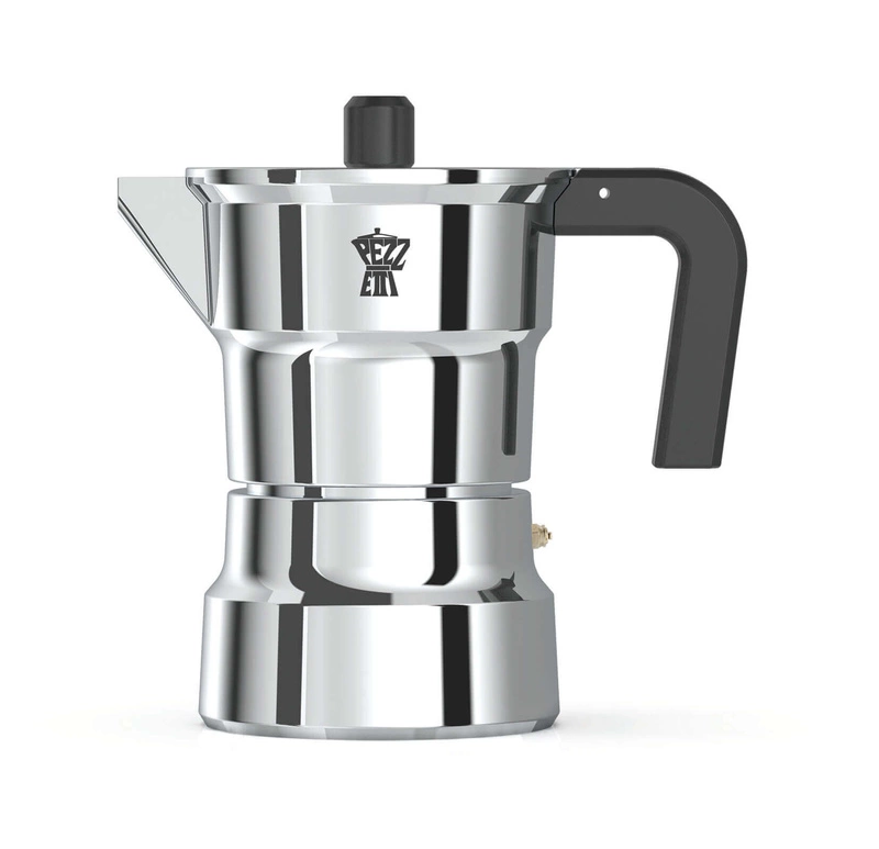 Pezzetti - SOLIDEXPRESS Aluminiowa kawiarka (3 filiżanki) - Srebrny