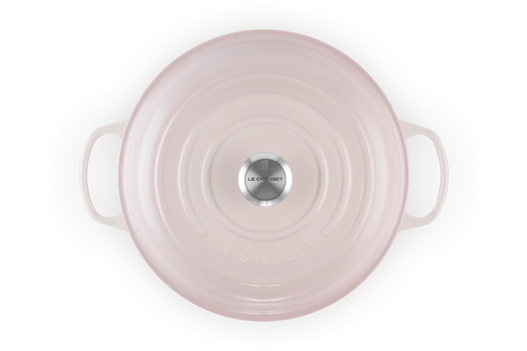 Le Creuset - garnek gourmet profesjonalny 30 cm 3,5 l shell pink