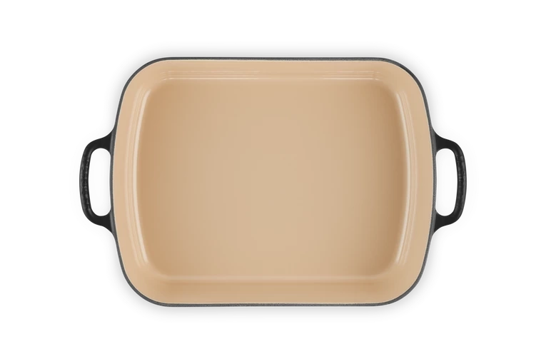 Le Creuset - Brytfanna żeliwna 33 cm Czarny Mat
