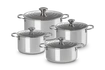 Le Creuset 3-ply zestaw czterech garnków