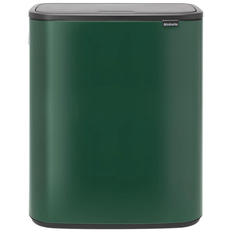 Brabantia - Kosz na śmieci Touch Bin BO 60L zielony Pine Green