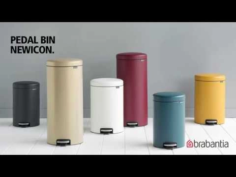 Brabantia - kosz pedałowy 20 L newIcon stal polerowana