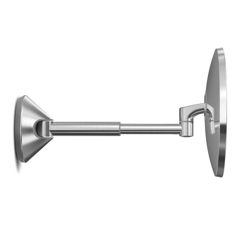 simplehuman - Lustro z czujnikiem SENSOR do montażu na ścianie, szczotkowana stal