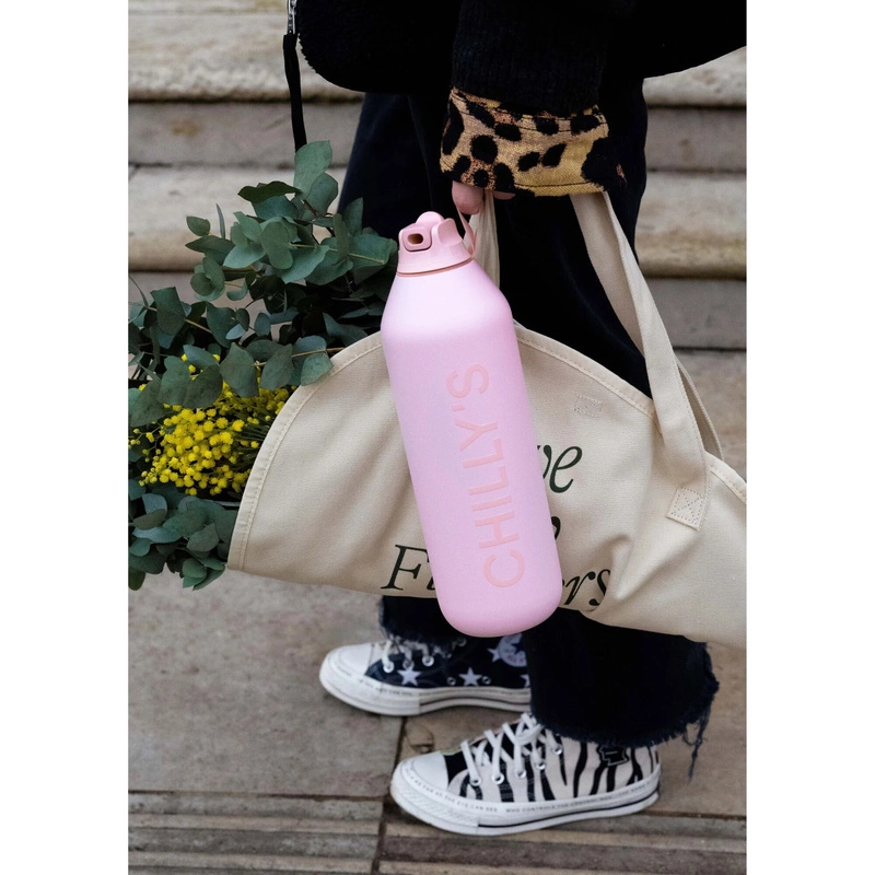 Chilly's Bottles - Butelka sportowa Chilly's | 1000 ml | Matowy metalik Atlantis