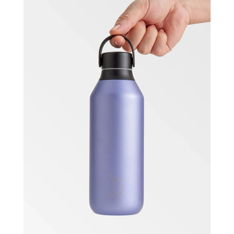 Chilly's Bottles - Butelka termiczna Chilly's | 500ml | Matowy metalik lawenda