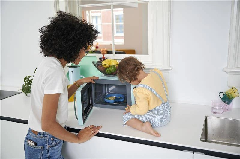 Mepal - Zestaw obiadowy dziecięcy 3-szt. Mio Deep Turquoise