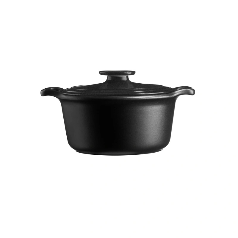 Emile Henry - Garnek ceramiczny SUBLIME+ 5,5L - czarny