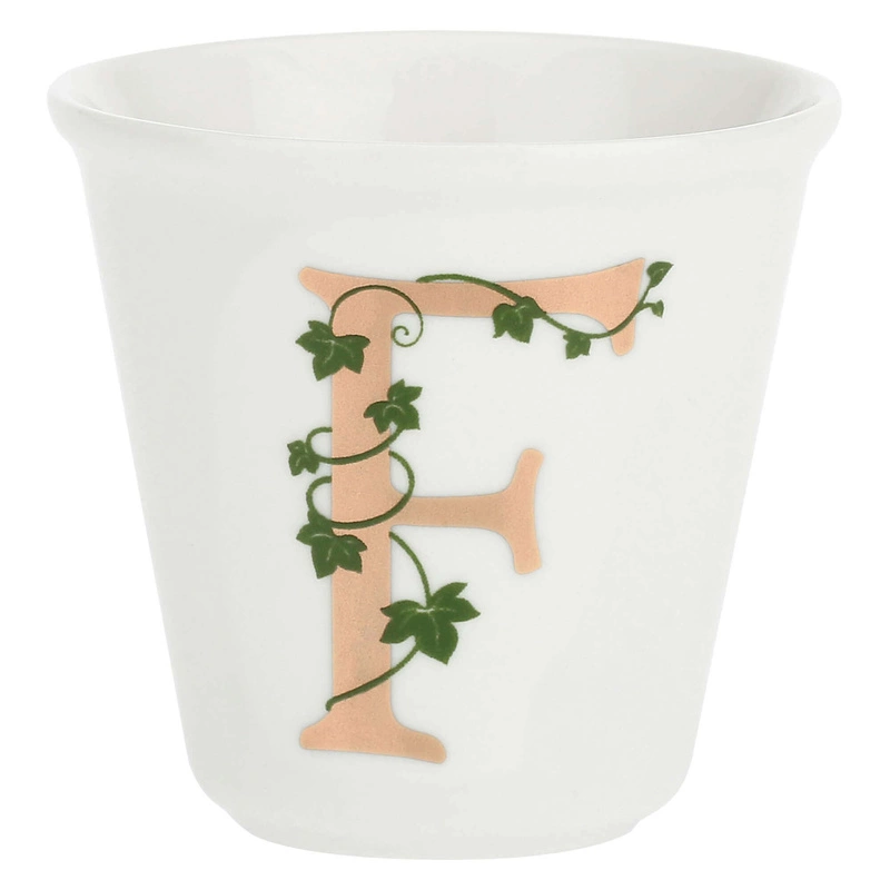 La Porcellana Bianca - filiżanka z łyżeczką 75 ml, Wzór F Unico