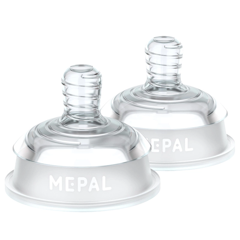 Mepal - Smoczek do karmienia niemowląt z szybkim przepływem 2 szt. Mio