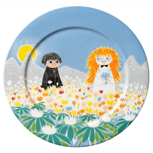 Arabia - Muminki talerz duży  Moomin Friendship