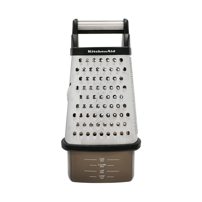 KitchenAid Culinary Tools - tarka z pojemnikiem Box Grater Onyx Black
