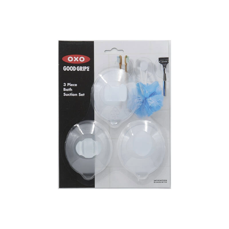OXO - Zestaw 3 uchwytów do łazienki - Good Grips