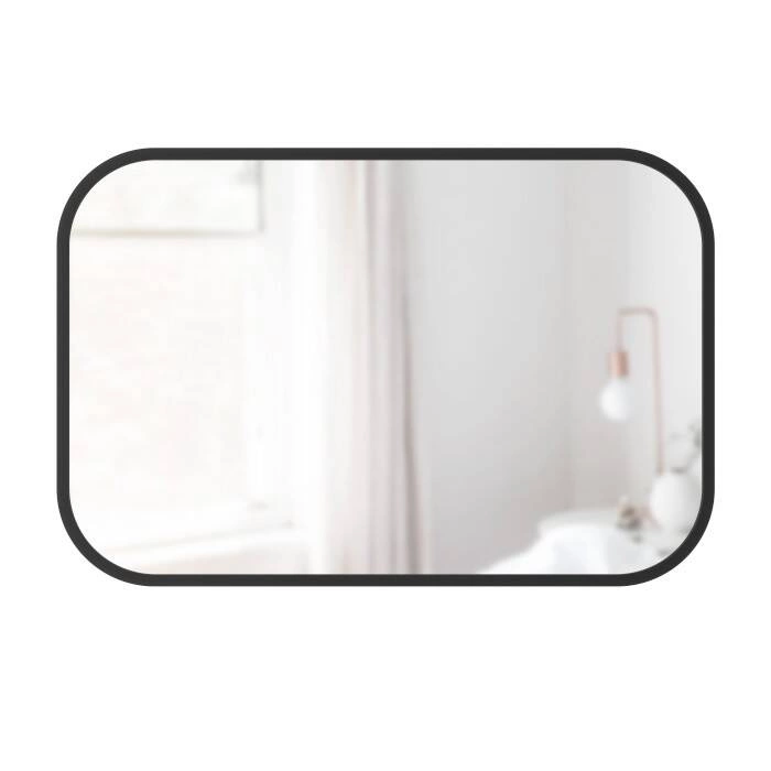 Umbra - Lustro prostokatne 61 x 91cm czarne, HUB