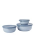 Mepal - Zestaw 3 misek Cirqula 350 750 1250 Nordic Blue