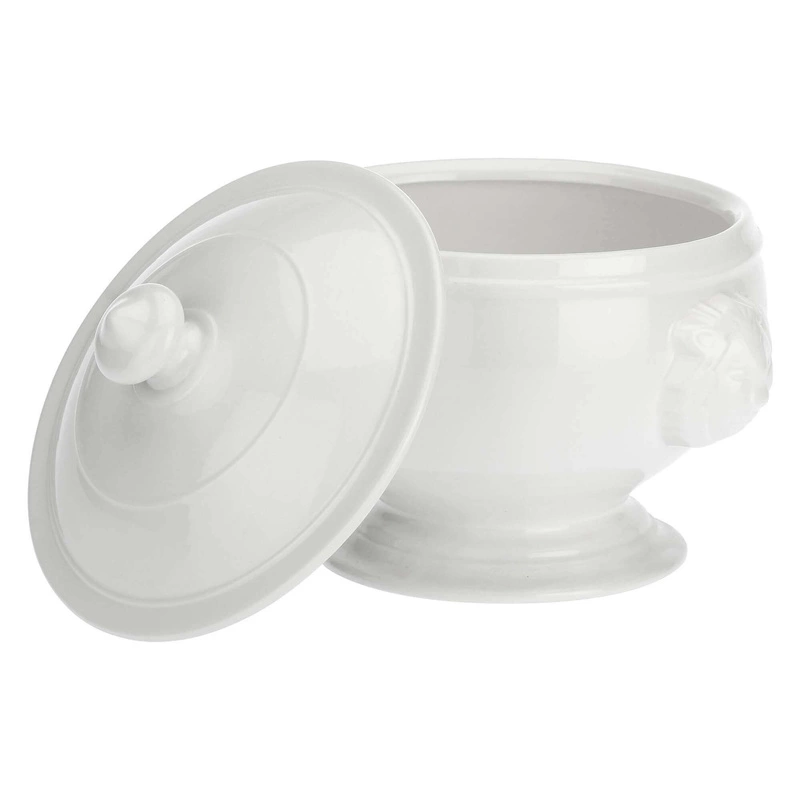 La Porcellana Bianca - waza do zupy z pokrywką lew 3 ltr Chimera