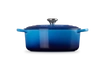 Le Creuset - brytfanna żeliwna emaliowana Signature 29 cm 4,7 l lazur