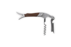 Le Creuset - Korkociąg kelnerski uchwyt orzech