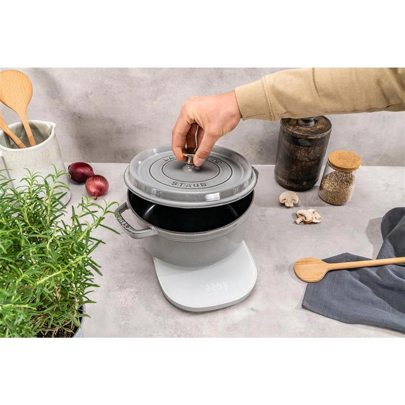 Zwilling - waga cyfrowa z funkcją ładowania, biały Enfinigy