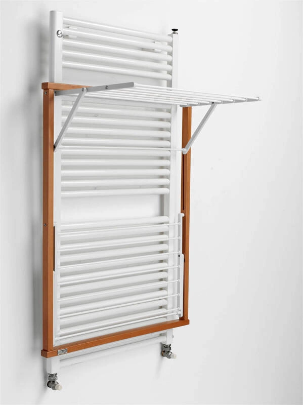 ARREDAMENTI - KLAUS Suszarka na pranie na kaloryfer - 89 x 68 cm, Brązowy