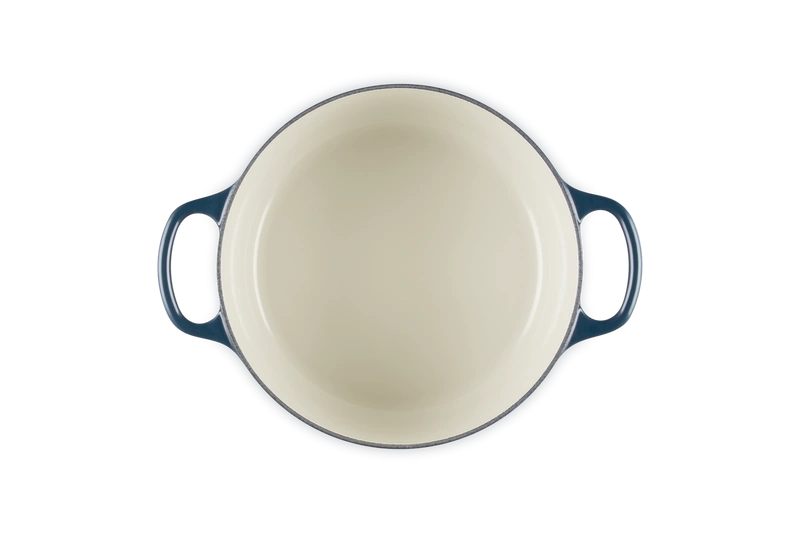 Le Creuset brytfanna żeliwna emaliowana Signature okrągła 22 cm 3,3l nuit
