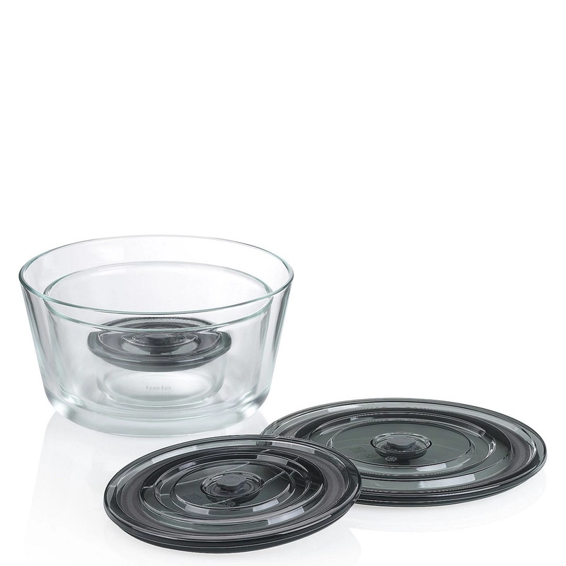 Kela - Pojemnik okrągły hermet. szklany 2,2l Aurelia