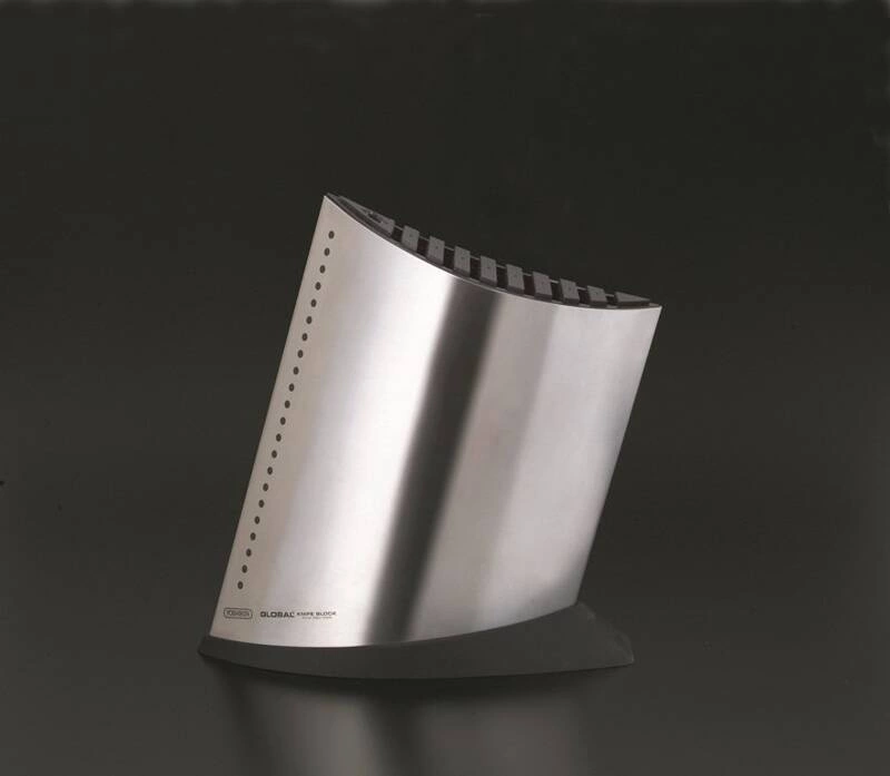 Global – Blok na 9 noży w kształcie żaglowca – stalowy