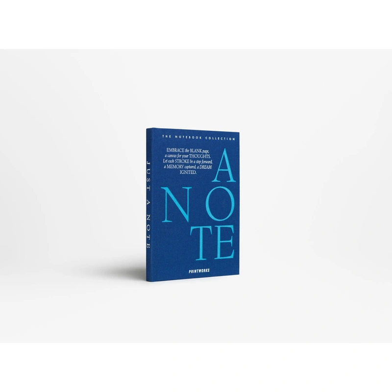 Printworks - Notatnik - Just a Note, Niebieski