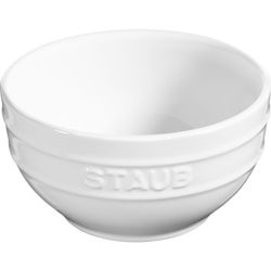 Staub - miska okrągła 14 cm, biały
