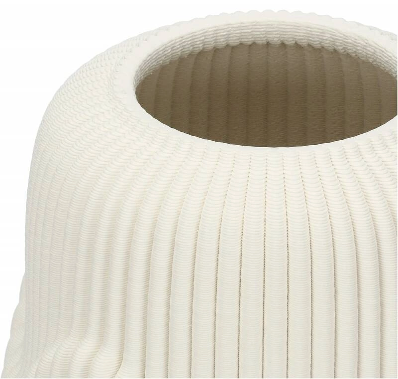 RITUALI DOMESTICI - LINO Biały wazon L