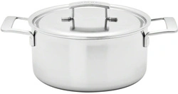 Demeyere - INDUSTRY 5 Garnek niski z pokrywką 4 ltr