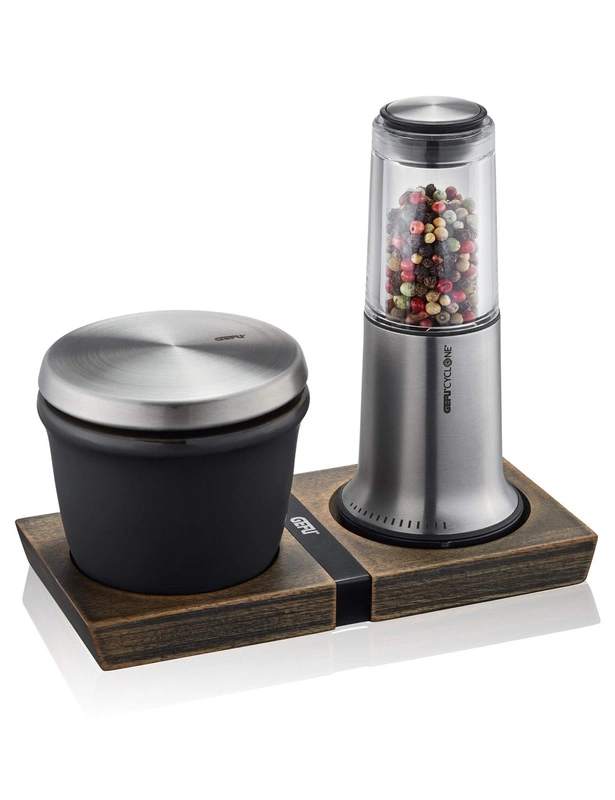 GEFU - pojemnik na przyprawy srebrny X-PLOSION®