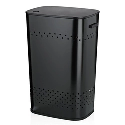 Kela - Kosz na pranie z siedziskiem 60l.czarnyMalaga