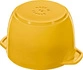 Staub - LA COCOTTE Mały garnek żeliwny wysoki 16 cm cytrynowy