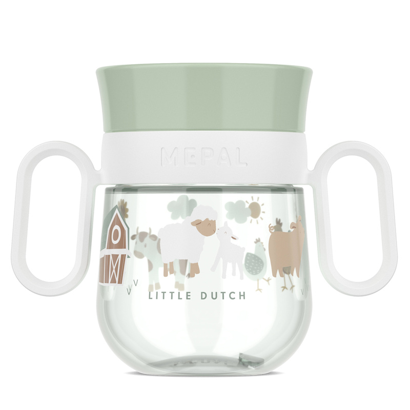 Mepal - Kubek dziecięcy treningowy do nauki picia Mio 200 ml Little Farm