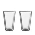 Bodum - szklanki z podwójną ścianką Canteen 400 ml 2 szt Transparent